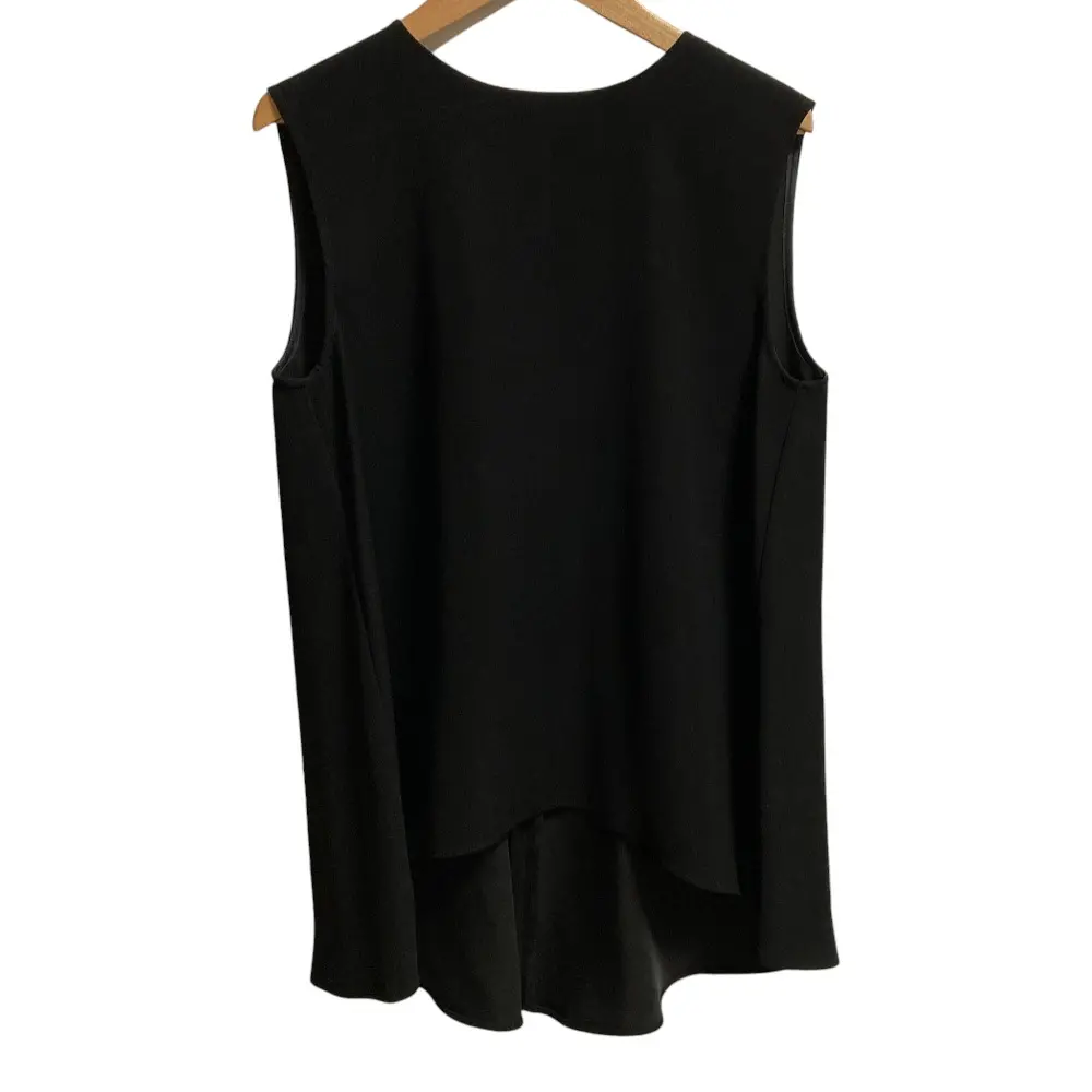 YOKO CHAN ヨーコチャン ノースリーブ チュニック ブラウス YCB-116-063 サイズ36 ブラック