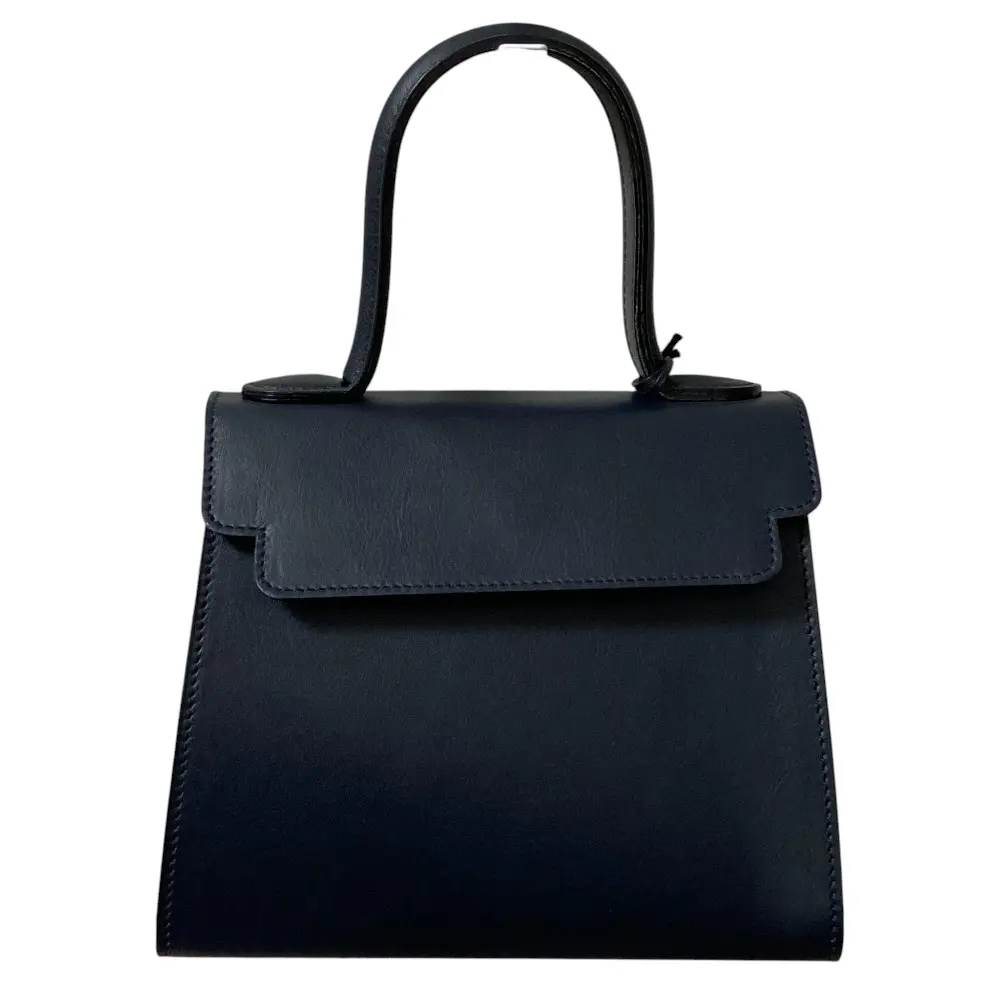 YOKO CHAN ヨーコチャン レザー 2way ハンドバッグ ショルダーバッグ YLA-121-024 ネイビー