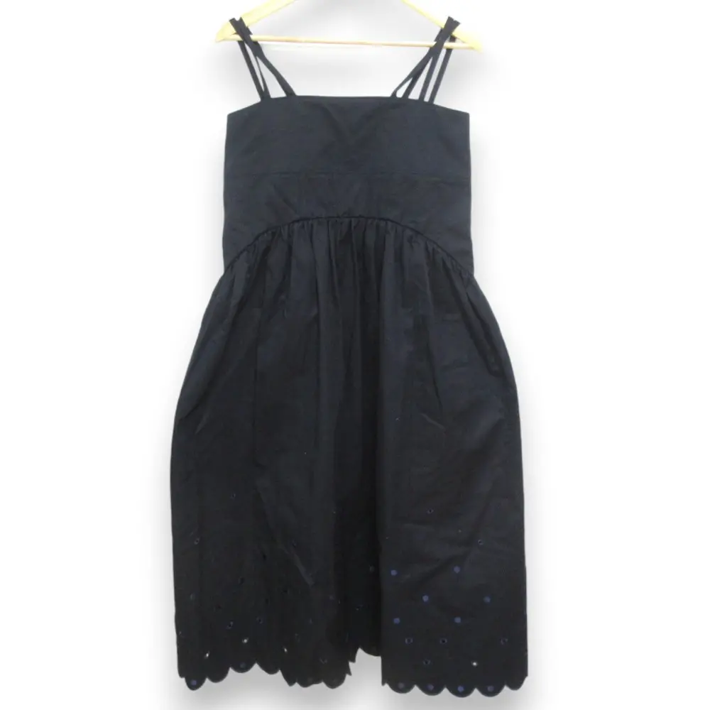 22SS shirocon yori シロコン ヨリ サボンワンピース SC2223-007SM サイズ36 ネイビー