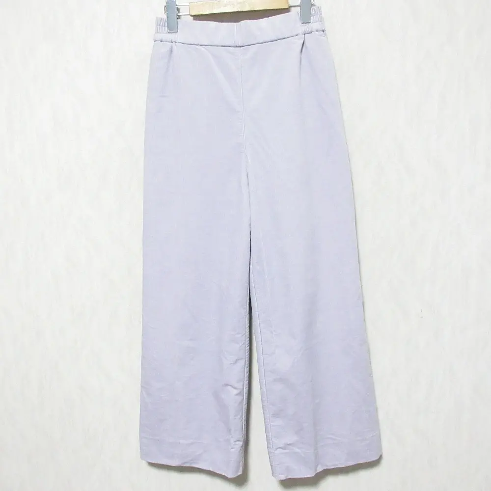 22AW yori ヨリ イージーウエスト コーデュロイワイドパンツ YR2222-114AW 38 ライトパープルの買取実績【2025年2月買取】