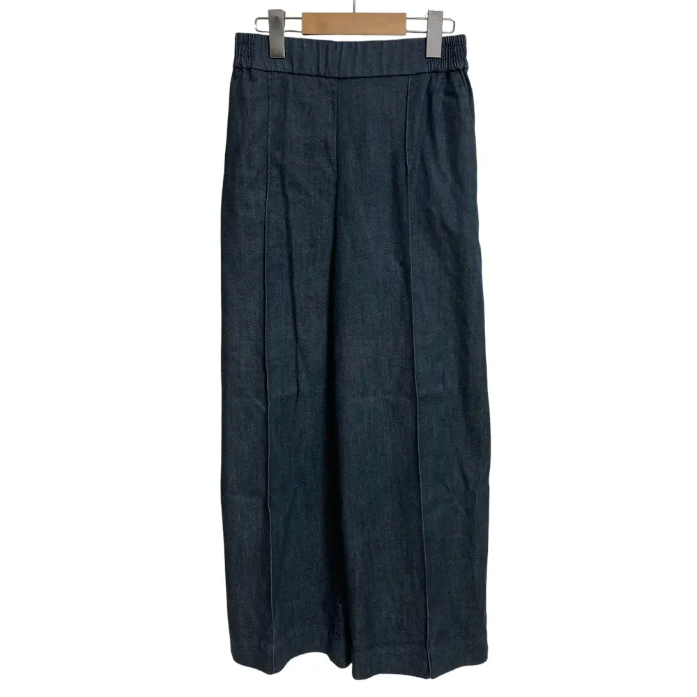 22SS yori ヨリ マリンデニム風ワイドパンツ YR2222-027SP サイズ36 インディゴ