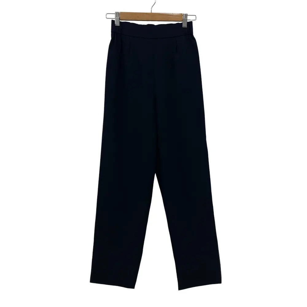 22AW yori ヨリ ハンサムスラックス パンツ サイズ34 ネイビー