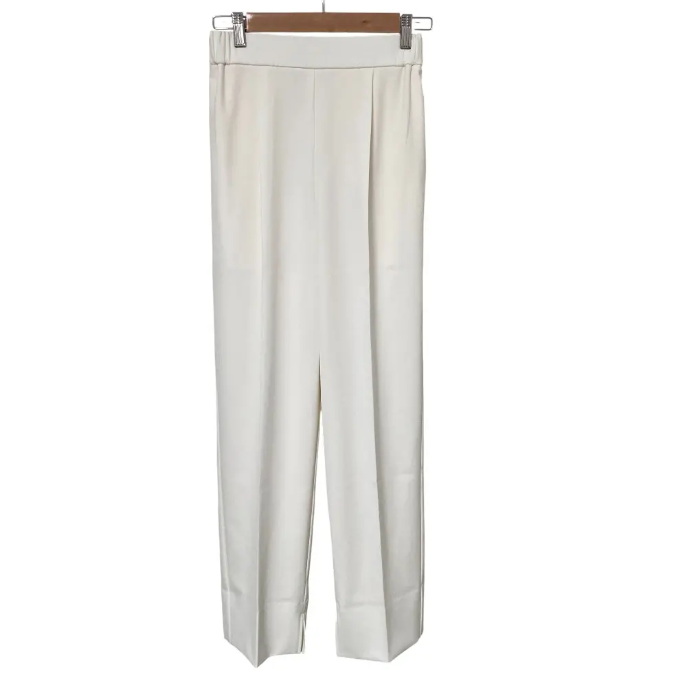 24SS yori ヨリ セレモニーハンサムパンツ 36サイズ ホワイト