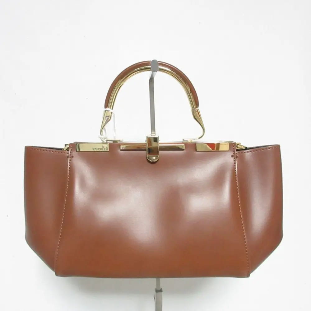ZANCHETTI ザンケッティ AMLETO20 アムレット20 レザー 3way ハンドバッグ ショルダーバッグ キャメル