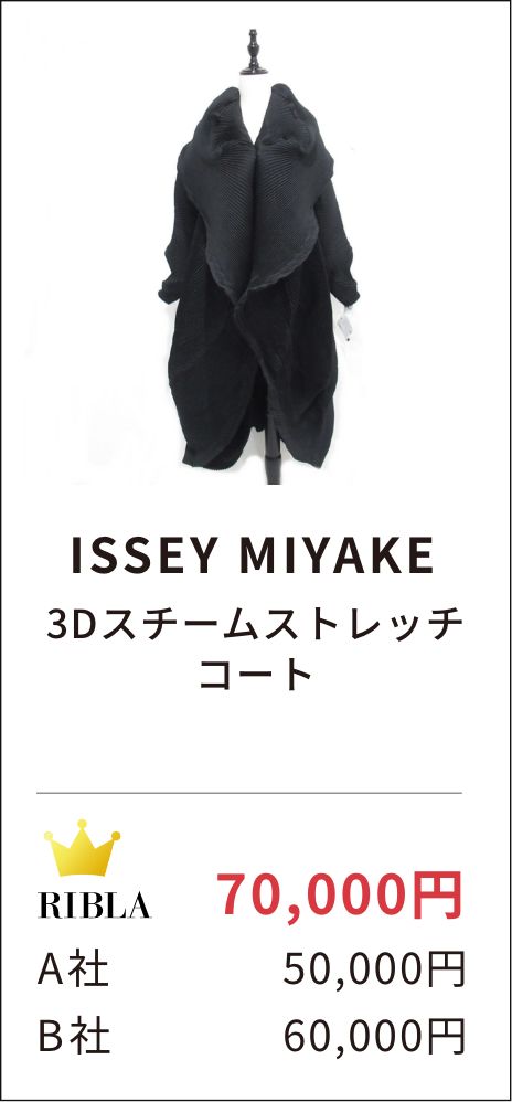 ISSEY MIYAKE 3Dスチームストレッチコート