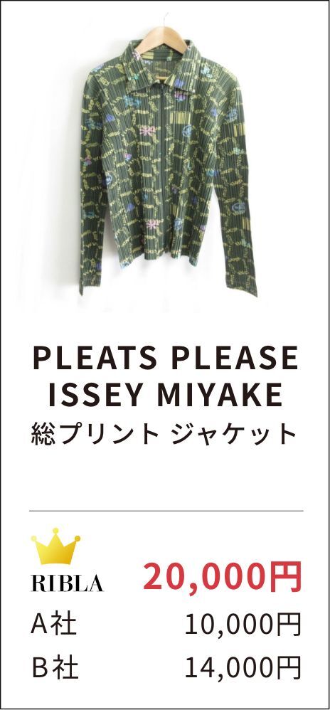 PLEATS PLEASE ISSEY MIYAKE 総プリントジャケット