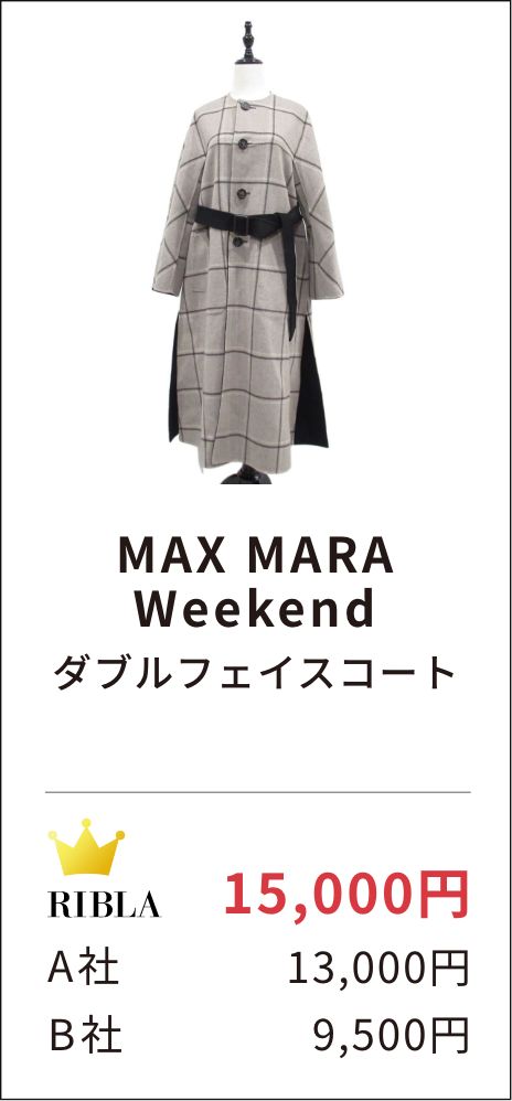 MAX MARA Weekend ダブルフェイスコート