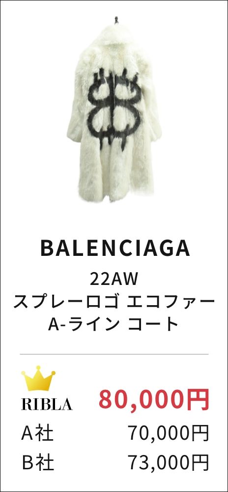 22AW スプレーロゴ エコファー A-ライン コート