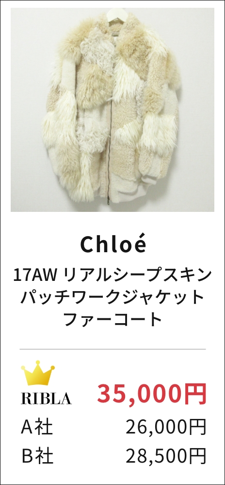 17AW リアルシープスキン パッチワークジャケット ファーコート